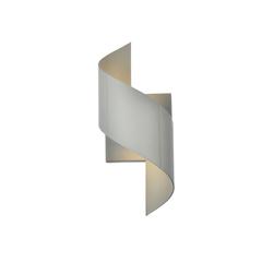 Raine Integrated LED wall sconce  in silver