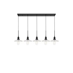 Waltz 5 Light Black Pendant