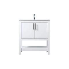 30 Inch SIngle Bathroom Vanity In White