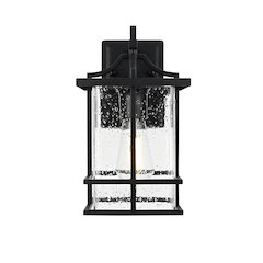 Miller 7 inch Outdoor Pendant in Black