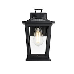 Cayman 7 inch Outdoor Pendant in Black