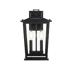 Berks 7 inch Outdoor Pendant in Black