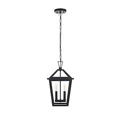 Frankford 7 inch Outdoor Pendant in Black