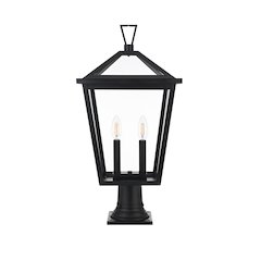 Frankford 7 inch Outdoor Pendant in Black