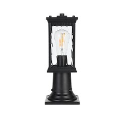 Mascher 7 inch Outdoor Pendant in Black