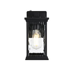 Mascher 7 inch Outdoor Pendant in Black