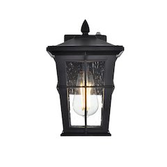Bodine 7 inch Outdoor Pendant in Black