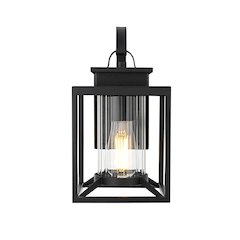 Witte 7 inch Outdoor Pendant in Black