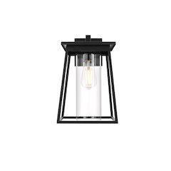 Lambert 8.5 Inch Outdoor Wall Sconce In Black