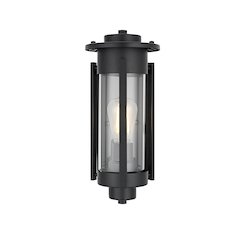 Bucknell 7 inch Outdoor Pendant in Black