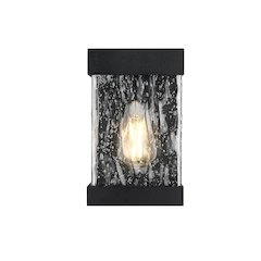 Thompson 7 inch Outdoor Pendant in Black