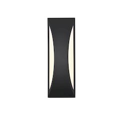 Zayn 5 Inch Outdoor Wall Sconce In Black