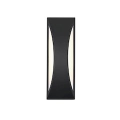 Zayn 5 Inch Outdoor Wall Sconce In Black