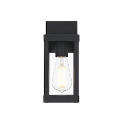 Peter 4 Inch Outdoor Wall Sconce In Black