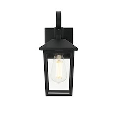 Riggs 5.5 inch Outdoor Wall Sconce in Black