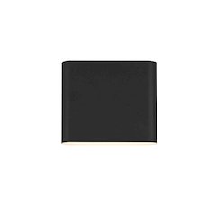 Clyde 9 inch Outdoor Wall Sconce in Black
