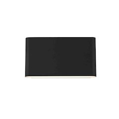 Corbin 6 inch Outdoor Wall Sconce in Black