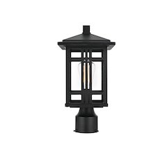 Harley 15 inch Outdoor Post light in Black