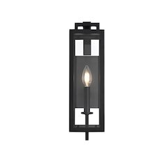 Jairo 5 Inch Outdoor Wall Sconce In Black