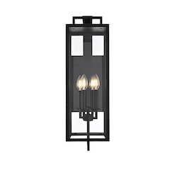 Jairo 8 Inch Outdoor Wall Sconce In Black