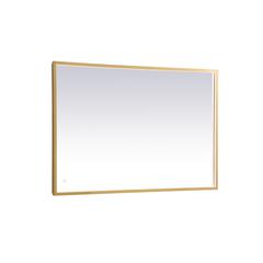 Pier 27x40 inch LED mirror with adjustable color temperature