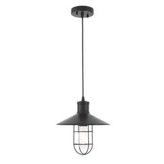 Flaneur 1 light Black Pendant