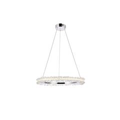 Laurel LED 26 inch Chrome pendant