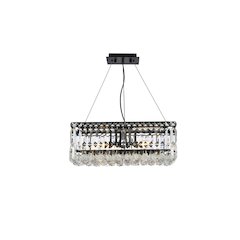 Maxime 20 Inch Black Chandelier