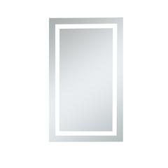 LED Hardwired Mirror Rectangle W24H40 Dimmable 5000K