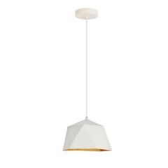 Arden Collection Pendant D10.2 H6.7 Lt:1 frosted white and Gold Finish