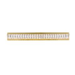 Monroe Integrated LED chip light gold Wall Sconce Clear Royal Cut Crystal