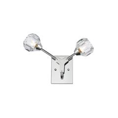 Zayne 2 Light Wall Sconce in Chrome