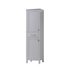 20 inch Bath Storage Cabinet in Grey