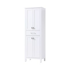 24 inch Bath Storage Cabinet in White