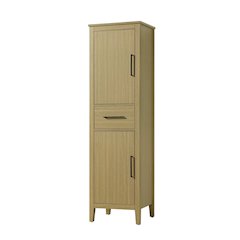 20 Inch Bath Storage Cabinet in Honey Brown