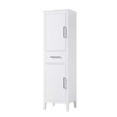 20 Inch Bath Storage Cabinet in White