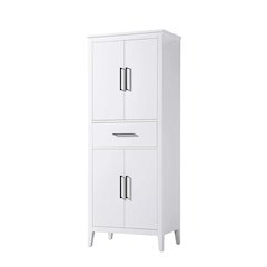 28 Inch Bath Storage Cabinet in White
