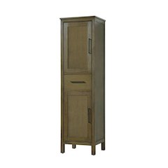 20 Inch Bath Storage Cabinet in Hazel Oak