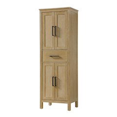24 Inch Bath Storage Cabinet in Linen Oak