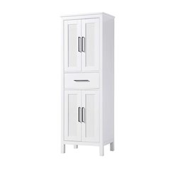 24 Inch Bath Storage Cabinet in White