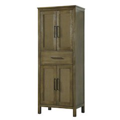 28 Inch Bath Storage Cabinet in Hazel Oak