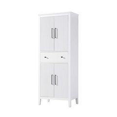 28 Inch Bath Storage Cabinet in White
