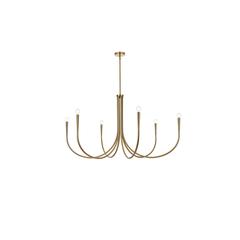 Layne 50 inch chandelier in Gold
