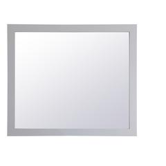 Aqua rectangle vanity mirror 42 inch in Grey