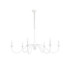 Rohan 54 inch chandelier in White