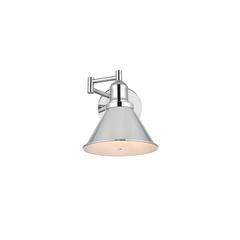 Judson 1 light Chrome swing arm wall sconce