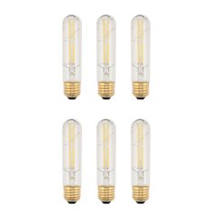 6W 3000K LED T10 Light bulb with 550 Lumens