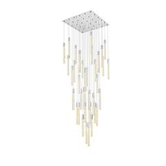 Weston 36 lights pendant in chrome