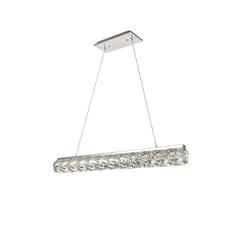 Valetta Integrated LED chip light Chrome Chandelier Clear Royal Cut Crystal