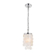 Selene 1 light Chrome Pendant